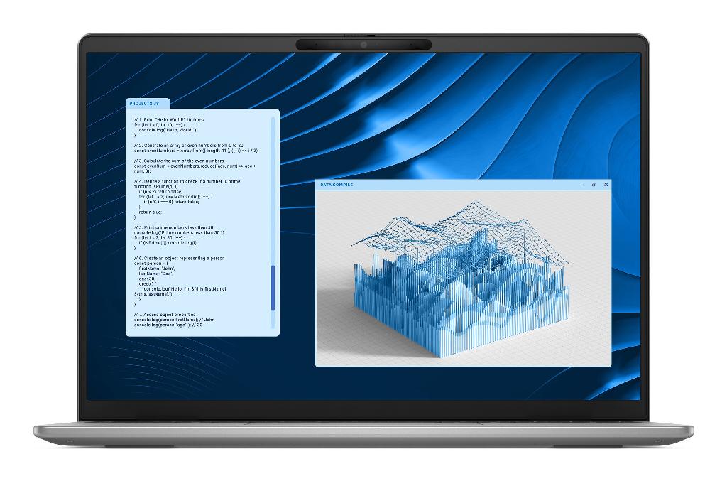 DELL Latitude 5455 Copilot+ PC 14" FHD+ Laptop, Snapdragon X Plus X1P-64-100, 16GB LPDDR5x, 512GB SSD, Wi-Fi 7, Windows 11 Pro, Qualcomm Adreno Graphics, Grey
