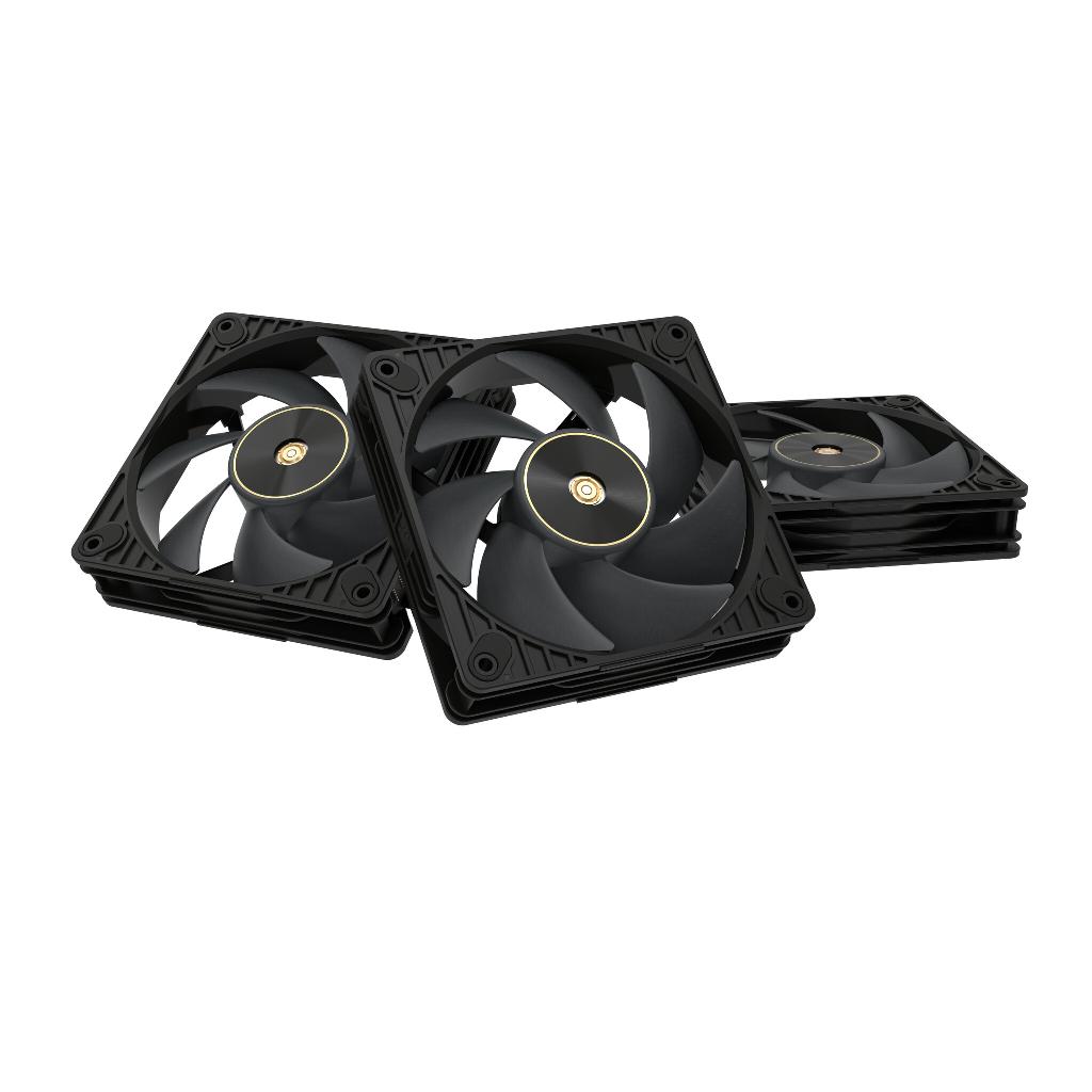 ASUS ProArt PF120 Fan PWM Black 3in1 Computer case 12 cm 3 pc(s)
