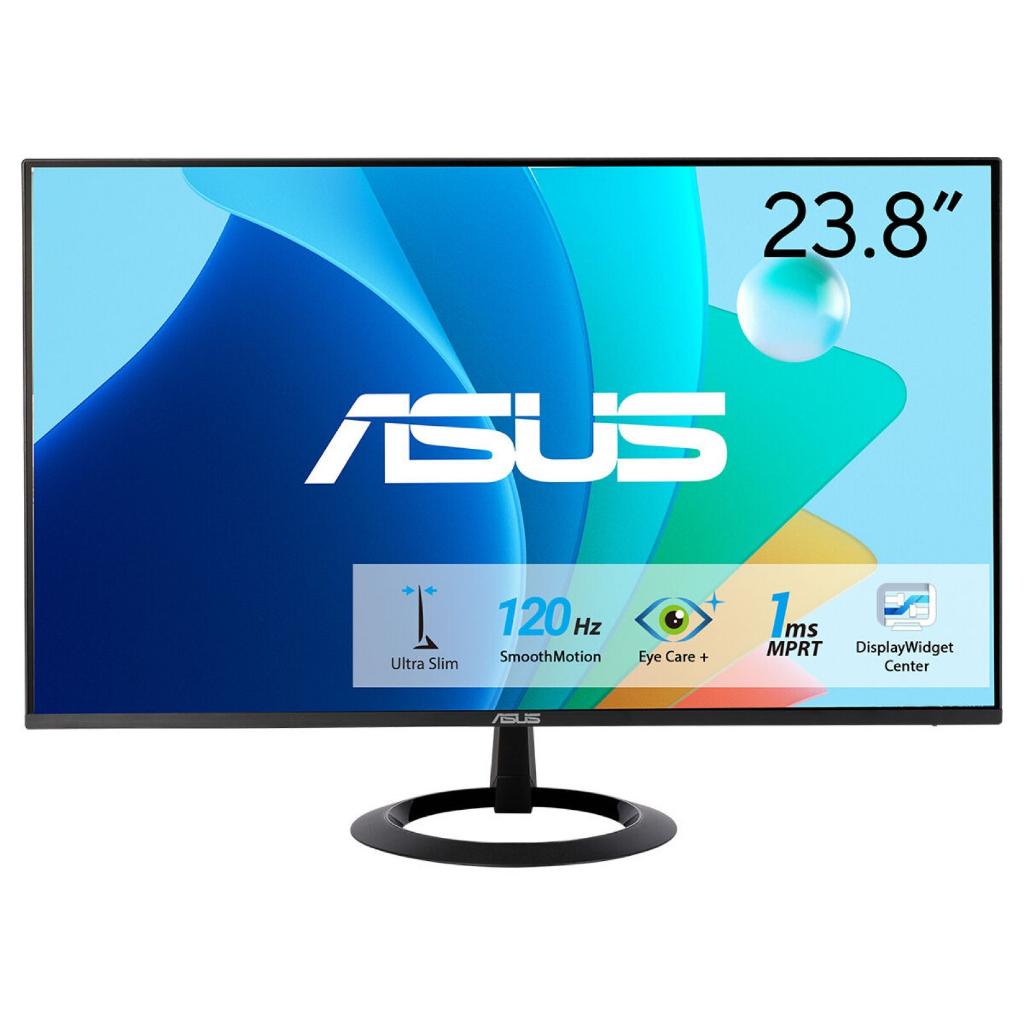 ASUS VZ249HG 23.8" Full HD IPS Gaming Monitor, 120Hz, 1ms MPRT, Adaptive-Sync, 99% sRGB, Eye Care Plus, HDMI, VGA
