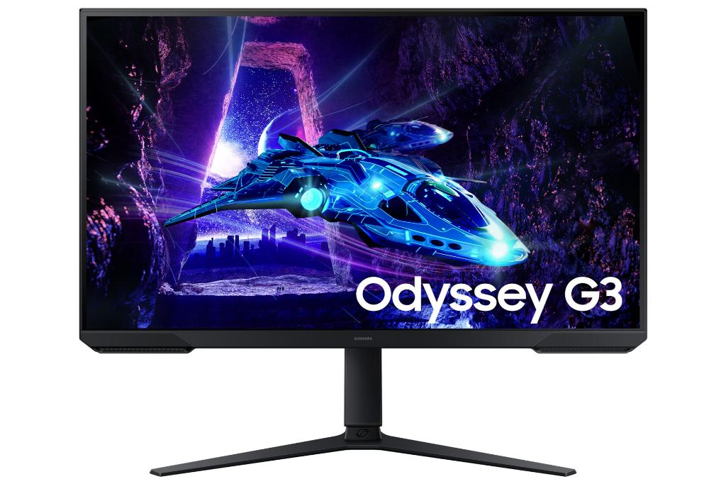 Samsung 32" Odyssey G30D FHD 180Hz Gaming Monitor, 1920x1080 VA, 1ms MPRT, AMD FreeSync, HDR10, 95% sRGB, HDMI 2.0, DisplayPort 1.4, Ergonomic Stand, Black