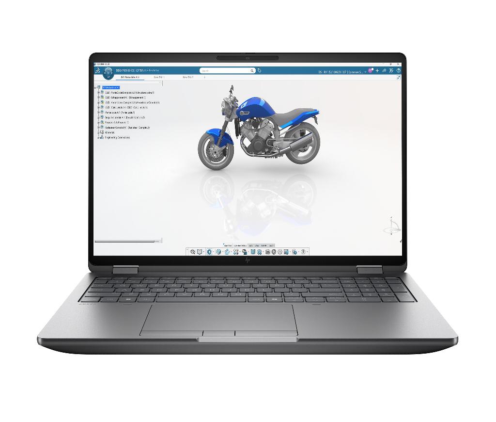 HP ZBook Fury G1i Data Science Intel Core Ultra 7 255HX Mobile workstation 40.6 cm (16") WUXGA 32 GB DDR5-SDRAM 1 TB SSD NVIDIA RTX PRO 2000 Blackwell Wi-Fi 7 (802.11be) Windows 11 Pro AI Workstation, AI PC Silver