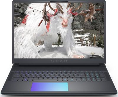 Alienware AA18250 Black Laptop, Intel Core Ultra 9 275HX, 18" WQXGA Display, Gaming Laptop, 64GB DDR5 RAM, 2TB SSD, NVIDIA GeForce RTX 5090, Wi-Fi 7, Windows 11 Home
