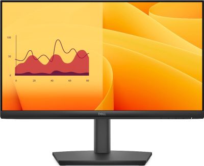 Dell E Series E2225HSM 21.5" Full HD VA Monitor for Office & Business, 1920×1080, 100Hz, 3000:1 Contrast, TÜV Rheinland 3-Star Eye Comfort, ComfortView Plus, HDMI 1.4, DisplayPort 1.2, VGA, Built-in Speakers, Height Adjustable, Black