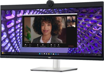 DELL P Series P3424WEB computer monitor 86.7 cm (34.1") 3440 x 1440 pixels Wide Quad HD LCD Black
