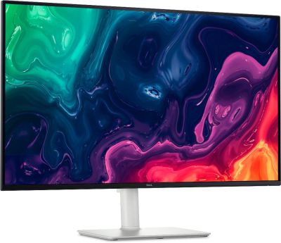 Dell Plus S3225QS 31.5" 4K UHD VA Monitor for Work, Movies & Gaming, 3840×2160, 120Hz, 99% sRGB, 95% DCI-P3, HDR10, AMD FreeSync Premium, HDMI 2.1, DisplayPort 1.4, Built-in Speakers, Height Adjustable, Silver