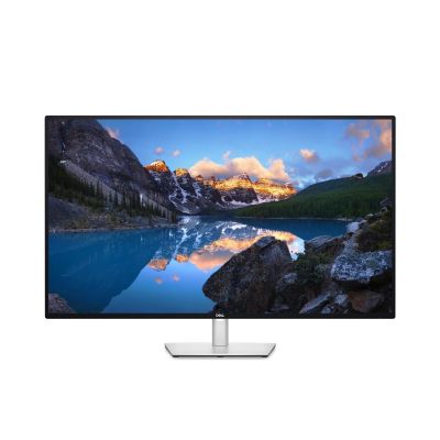 DELL UltraSharp U4323QE 43" 4K Ultra HD IPS Monitor for Business & Professional Multitasking, 3840x2160, 60Hz, 4K, USB-C 90W, HDMI 2.1, DisplayPort 1.4, KVM, 4-Way FHD Partition, RJ45, Silver