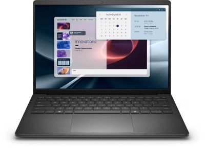DELL Pro 14 Essential PV14255 14" FHD+ IPS WVA Laptop, AMD Ryzen 7 250, 16GB DDR5, 512GB SSD, Wi-Fi 6, Windows 11 Pro, Carbon Black, UK English