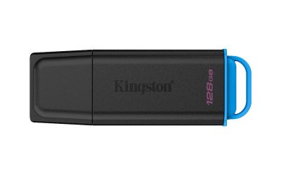 Kingston Technology DataTraveler 128GB Portable USB 3.2 Gen 1 Exodia Black/Blue