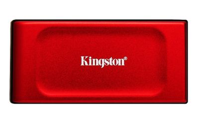 Kingston Technology 1TB XS1000 Red External USB 3.2 Gen 2 Portable Solid State Drive