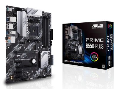ASUS PRIME B550-PLUS AM4 DDR4 ATX Socket AM4 Motherboard