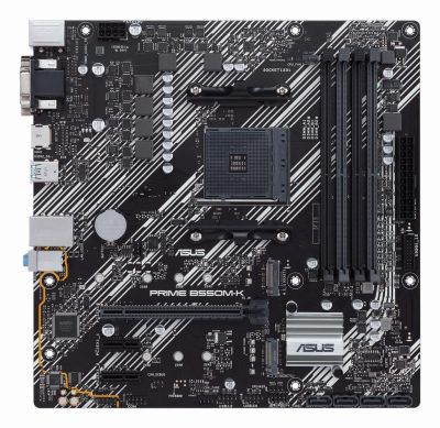 ASUS Prime B550M-K AMD B550 Micro-ATX Socket AM4 Motherboard