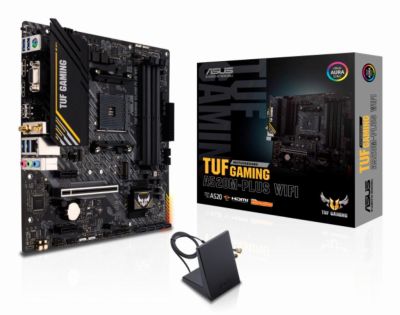 ASUS TUF GAMING A520M-PLUS WIFI AMD A520 Micro-ATX Socket AM4 Motherboard