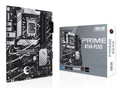 ASUS Prime B760-PLUS Intel B760 Socket LGA 1700 ATX Motherboard