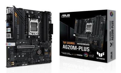 ASUS TUF GAMING A620M-PLUS micro ATX AM5 Motherboard