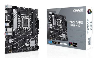 ASUS PRIME B760M-K Intel B760 LGA 1700 micro ATX Motherboard