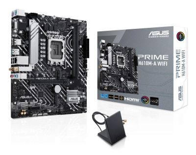 ASUS PRIME H610M-A LGA 1700 DDR5 micro ATX Motherboard