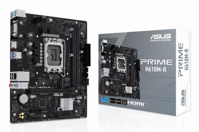ASUS PRIME H610M-R-SI Intel H610 Micro ATX LGA 1700 Motherboard