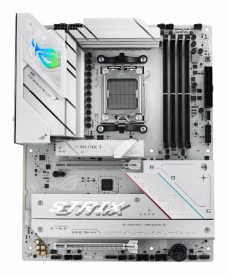 ASUS ROG Strix B850-A Gaming WiFi AMD ATX motherboard, 14+2+2 power stages, DDR5 slots, four M.2 slots, PCIe 5.0, WiFi 7, USB 20Gbps Type-C and Aura Sync RGB | AMD B850, ATX, DDR5 Memory, PCIe 5.0, WiFi 7, 3X PCIe 4.0 M.2, Aura Sync