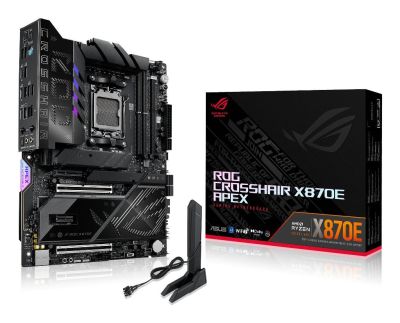 ;ASUS ROG CROSSHAIR X870E APEX ATX AMD Socket AM5 MotherboardM
