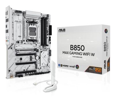 ASUS B850 MAX GAMING WIFI W AMD B850 Socket AM5 ATX