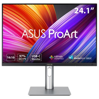 ASUS ProArt PA248CRV 24.1" WUXGA IPS Professional Monitor, 1920 x 1200, 75Hz, 97% DCI-P3, ΔE < 2, HDR10, USB-C 96W, DisplayPort