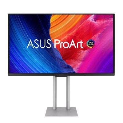 ASUS ProArt OLED PA27UCDMR 26.5" 4K QD-OLED Professional Monitor, 240Hz, 0.1ms GTG, DisplayHDR True Black 400, 99% DCI-P3, Thunderbolt 4, 96W