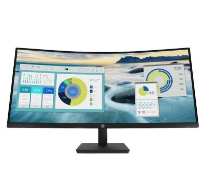 HP P34hc G4 WQHD USB-C Curved Monitor