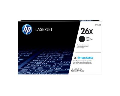 HP 26X High Yield Black Original LaserJet Toner Cartridge