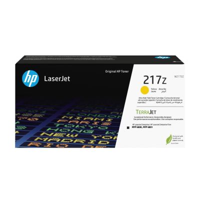 HP 217Z Ultra High Yield Yellow Original LaserJet Toner Cartridge
